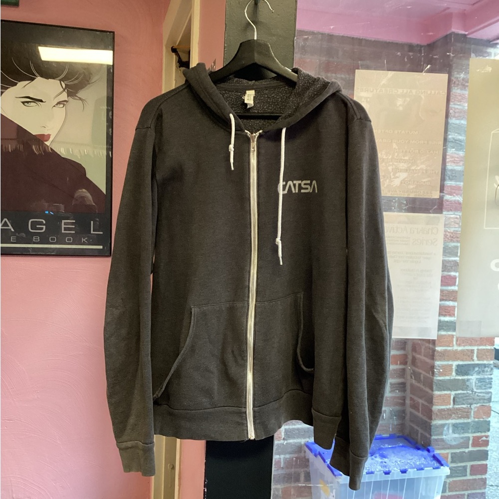 Bella Canvas Graphic Zip-Up Hoodie